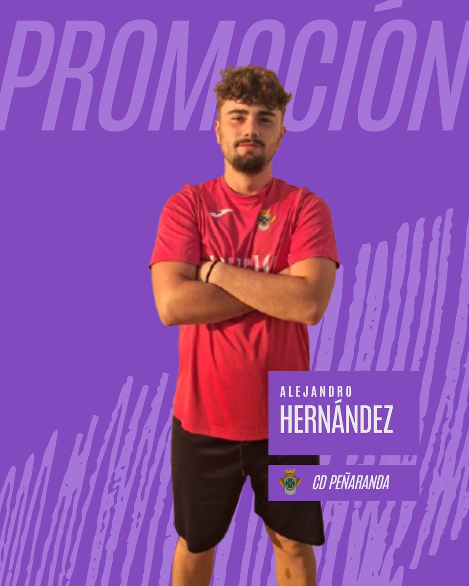 ⚽ ¡Nueva incorporación desde la casa!

📢 Alejandro Hernández, jugador del juvenil, da el salto al primer equipo del CD Peñaranda para esta temporada.

Nos ha demostrado talento, trabajo y compromiso y ahora tendrá la oportunidad de seguir creciendo defendiendo nuestros colores.