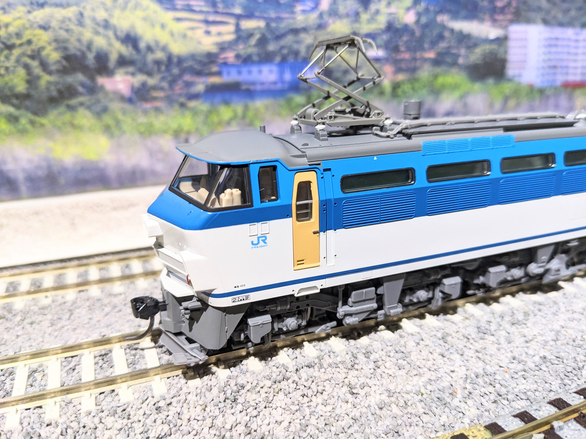 Tomix Ho-119 JR EF66 鉄道模型 HOゲージ JR EF66形電気機関車(特急牽引機・PS22B搭載車・黒台車) ｜製品