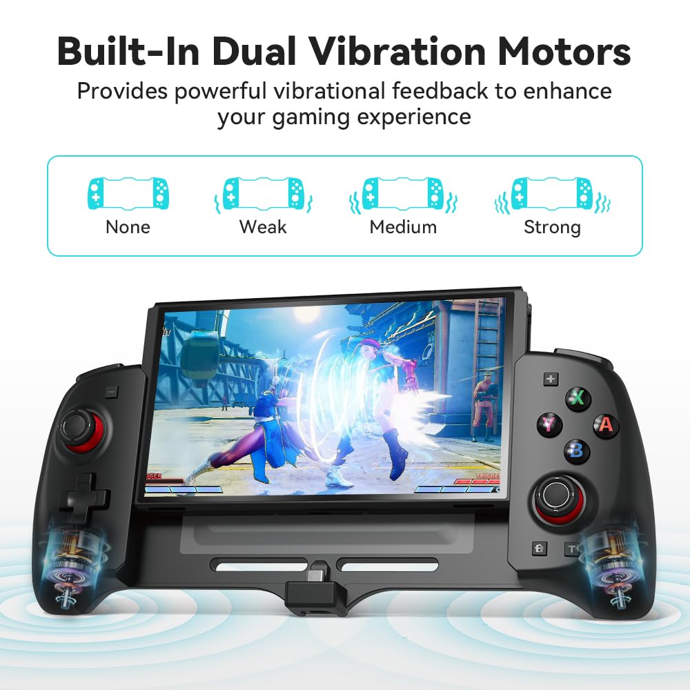 idrissou37's tweet image. 🎮 New gear for your Switch OLED!
 Senwoo Switch Controller (Black)
✔ One-piece Joypad
✔ Adjustable TURBO
✔ Dual Motor Vibration
👉 Only $32.99 → amzn.to/47f6G6L
#NintendoSwitch #Gaming #SwitchController