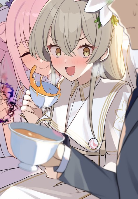 聖園ミカ(ブルアカ) ,桐藤ナギサ(ブルアカ) ,百合園セイア(ブルアカ