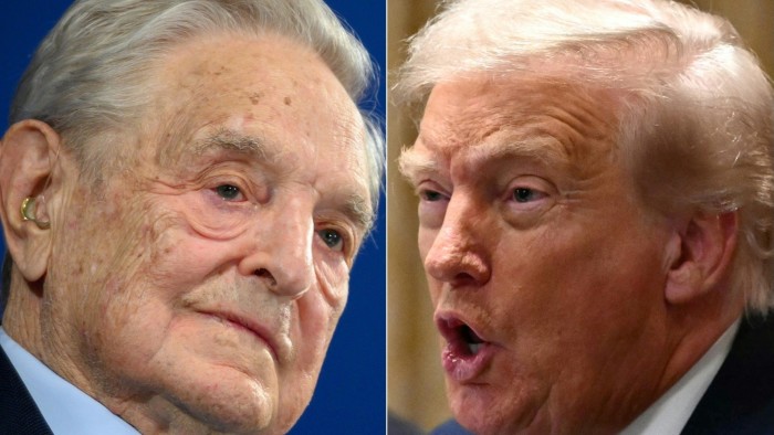 Trump just declared war on George Soros.

"His group of psychopaths have caused great damage to our country."

The 95yo Holocaust survivor who's funding America's left...

Against the President who wants him prosecuted like a mobster.

Here's why Trump is coming after Soros: 🧵