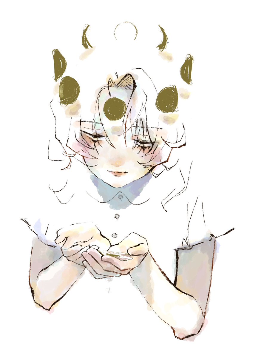 いつもと違うペンとリアル寄りの絵柄！
#oc #illustration
