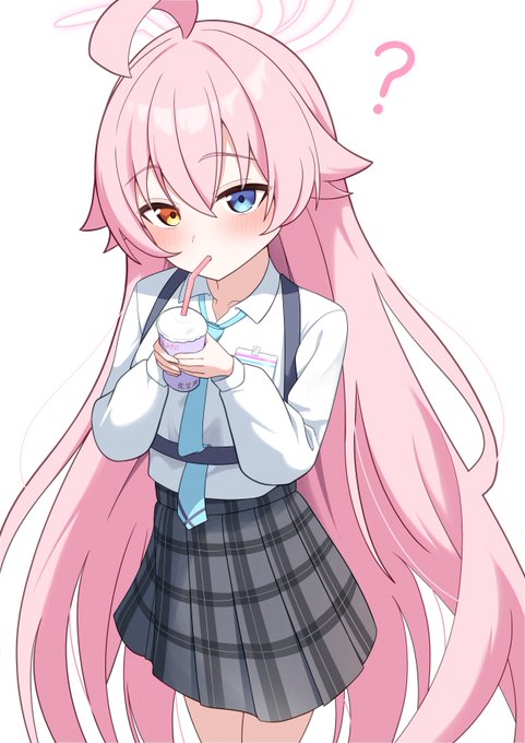 #理由もなく再掲していいタグ 間違えて先生のジュースを飲んだホシノ