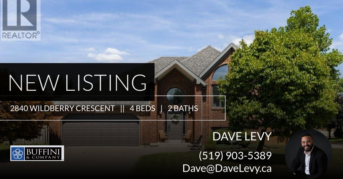 📍 New Listing 📍 Take a look at this fantastic new property that just hit the market located at 2840 Wildberry Crescent in Tecumseh. Reach out here or at (519) 903-5389 for more information homeforsale.at/2840_WILDBERRY…