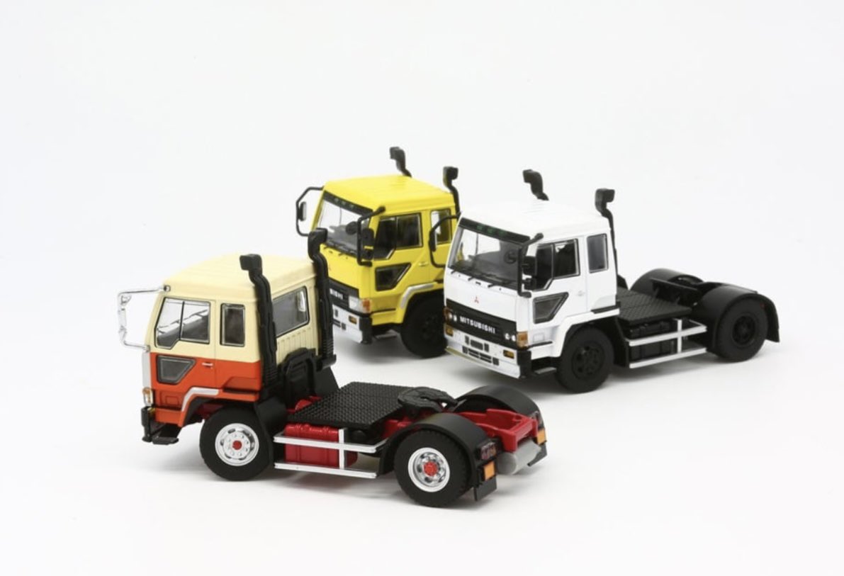 MODEL 1から、1/64三菱ふそうザ•グレート(1993年式)が予約開始になり