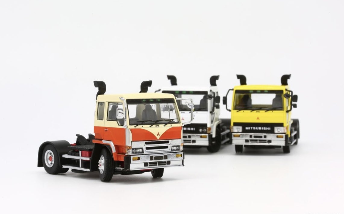 MODEL 1から、1/64三菱ふそうザ•グレート(1993年式)が予約開始になり