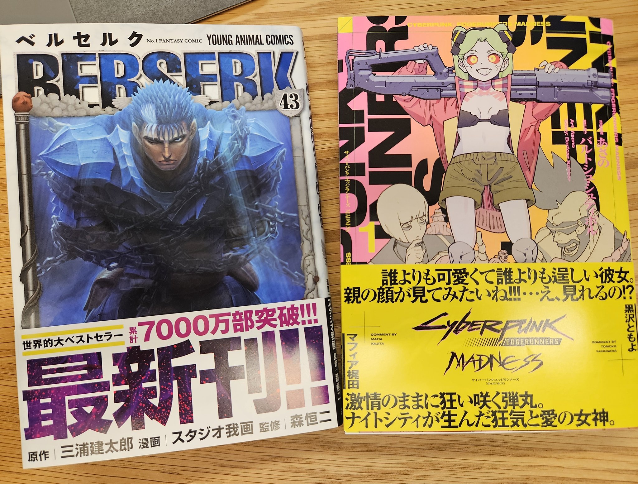 ベルセルク　雑誌付録ポスター ヤングアニマル2012年3号ベルセルク表紙両面BIGポスター付録未