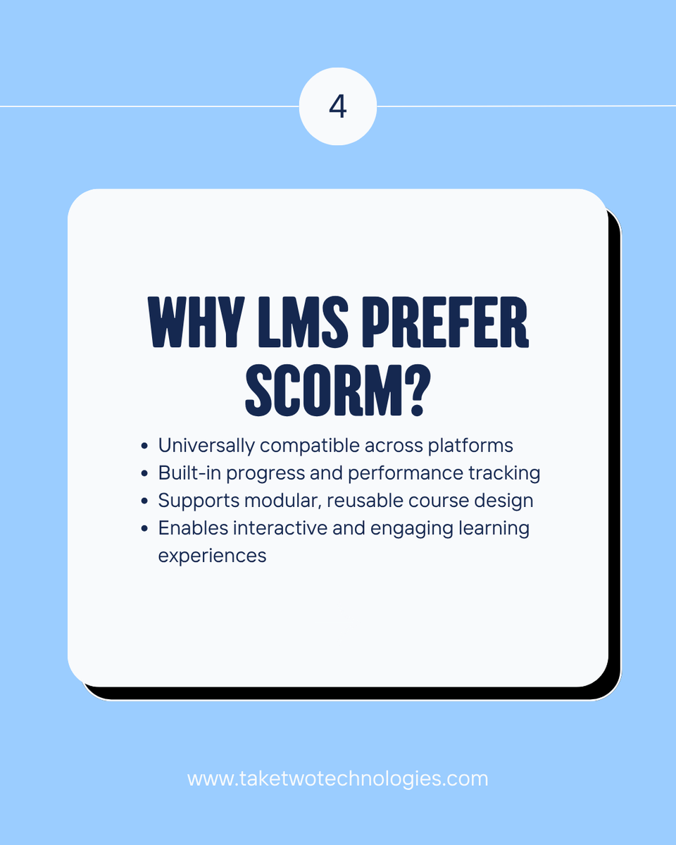 taketwotech's tweet image. To get started:
👨‍💻 Visit our site: taketwotechnologies.com
📩 Mail us at: ms@taketwotechnologies.com 

#SCORM #eLearning #LMS #DigitalLearning #InstructionalDesign #Rise360 #ArticulateStoryline #Moodle