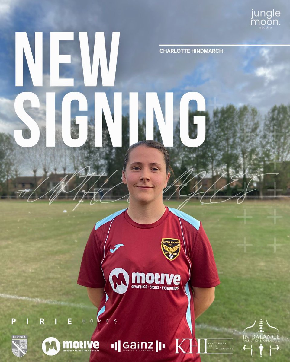 EatonEagles_FC's tweet image. 🚨 NEW SIGNING 🚨
We’re delighted to welcome Charlotte Hindmarch to Eaton Socon Ladies! ⚽️💙

Ex-Lincoln Utd Dev &amp;amp; Stotfold, Charlotte’s a versatile midfielder/fullback, PE teacher &amp;amp; referee mentor 👏

Welcome to the Eagles family! 🦅💙 #UTE