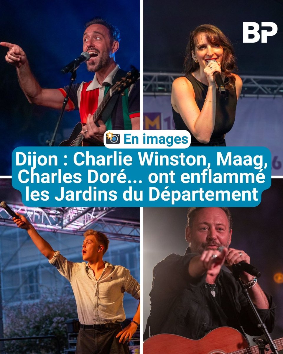 Lebienpublic's tweet photo. 📷 Concert de K6FM : ambiance survoltée ce jeudi soir dans les Jardins du Département à Dijon  !

Retrouvez notre galerie photos ici ➡️ https://t.co/nDf8fd9FWD https://t.co/XAcSakC33j