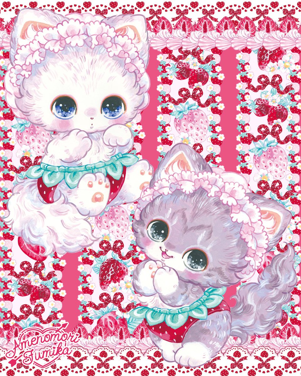 飴ノ森様にリクエストしたいちごパンツ🍓可愛すぎる✨ ノアちゃんと