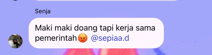 sabar, ntar lagi udah engga kok