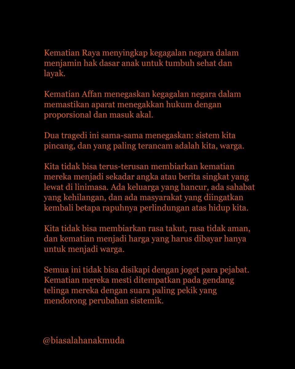 biasalahanakmud's tweet image. negara sibuk joget, rakyatnya mati satu-satu.