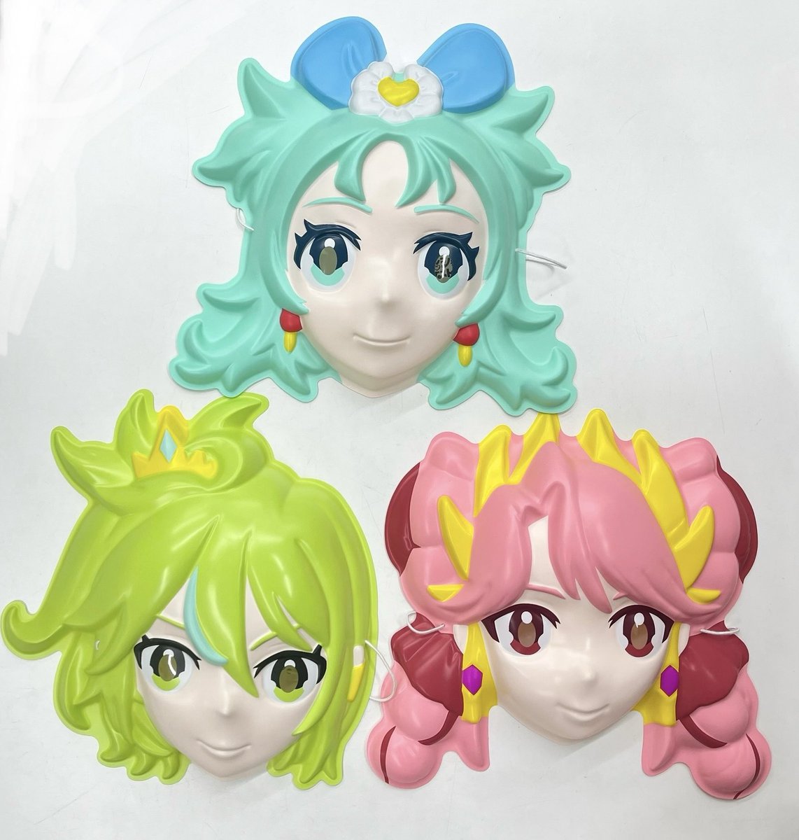 売れてます‼️ プリンセッション・オーケストラ お面 各¥660 プリンセス・リップル、ジール、ミーティア  👺https://t.co/2PxhYgetAM 他にも #キミプリ #ワンピース #アンパンマン(#バイキンマンなど10種類) #ミッキー  #ファンターネ #パウ・パトロール #ちいかわ ...