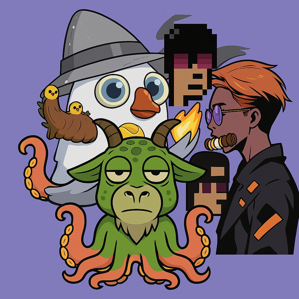 ⚡️ Worlds Collide. Species Evolve. Art Transcends. 

From pixel to vector, from wizard birds to octo-goats 🐙🐐...

This is Crossbreeds — where imagination knows no limits.

🧬 10K Hybrids | Live on #Rarible 🚀

👉rarible.com/cross_breeds

#NFT #NFTdrop #Crossbreeds #NFTCommunity