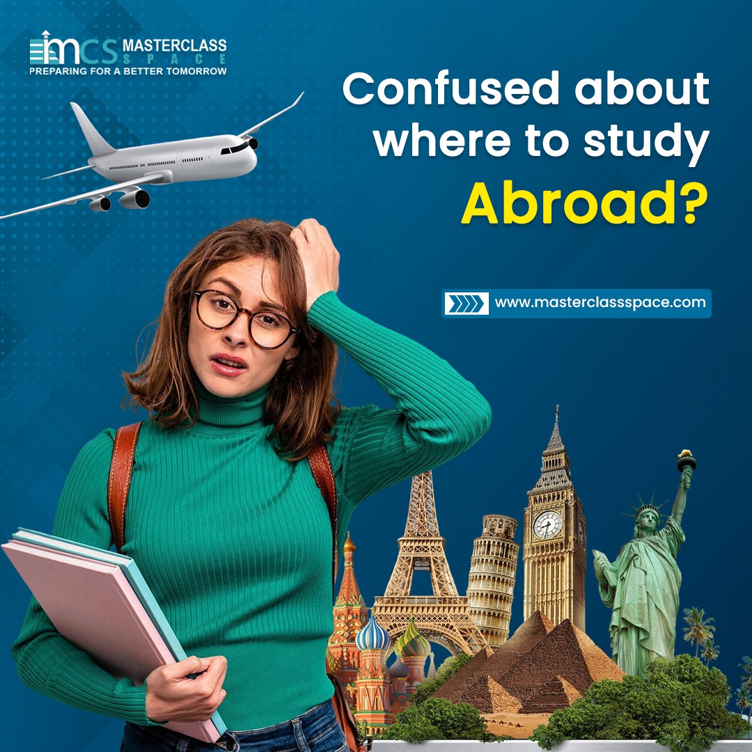 MasterclasSpace's tweet image. Confused about where to study abroad? ✈️You’re not alone! Choosing the right country, course, and university can be overwhelming — but we’ve got you covered.

#StudyAbroad #UniversalStudy #AbroadDreams #StudentSupport #StudyDestinations #CareerAbroad #EducationGoals