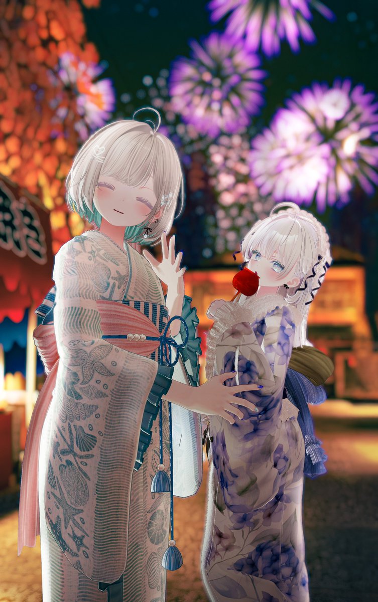 今年最後のお祭りで🎇🎇🎇

#VRChat #VRChatPhotos