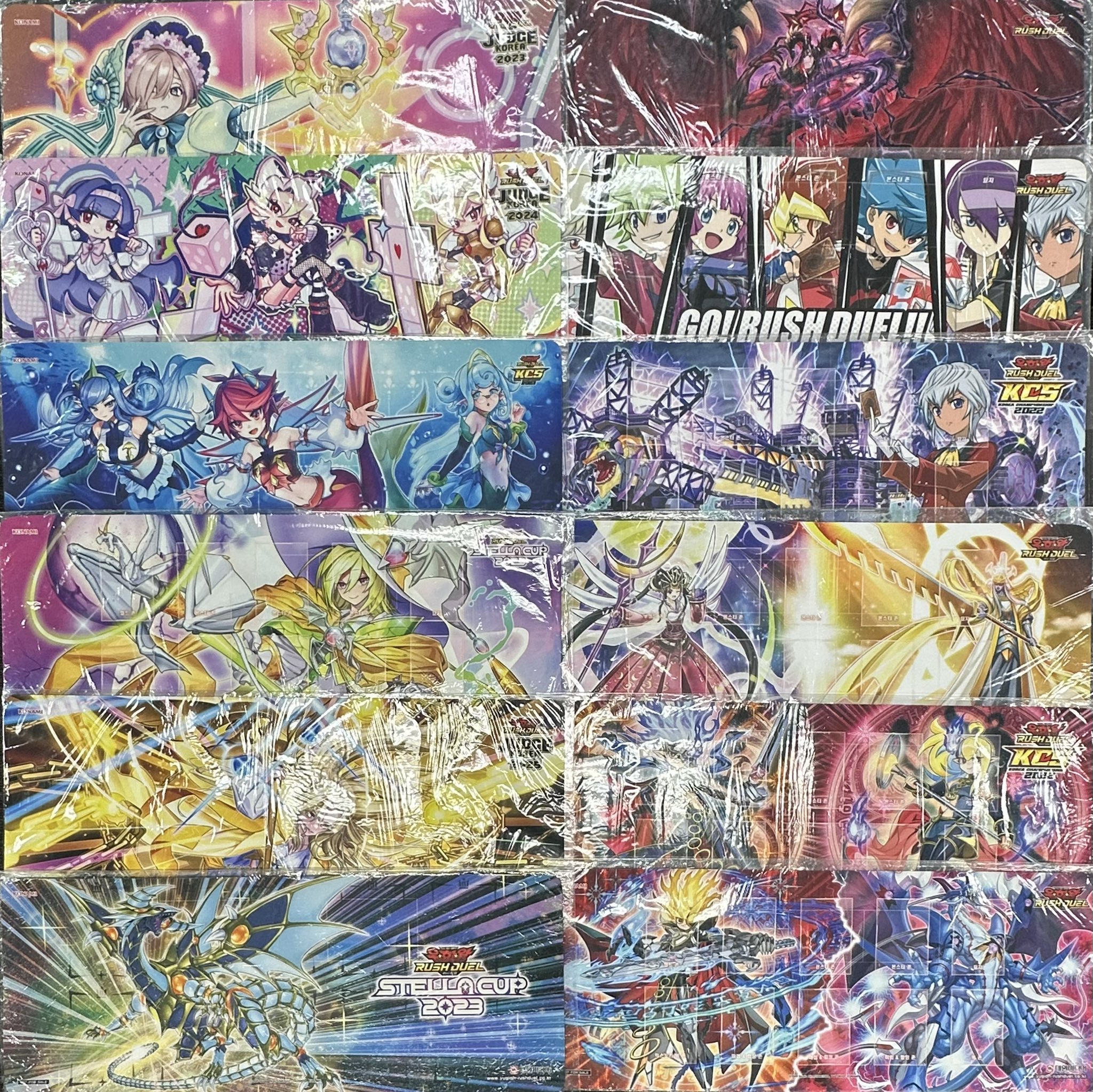 ラッシュデュエル　プレイマット　まとめ売り 遊戯王ラッシュデュエル プレイマット まとめうり 7/5まで