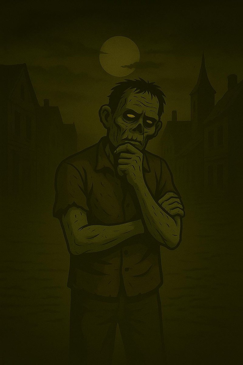 Virus2Earn's tweet photo. Thinking zombie
#Zombies #VRWD #DAO https://t.co/6kDpRL8KJn