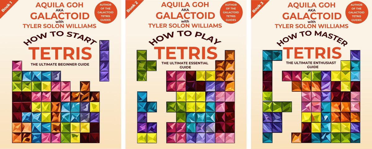 #Tetris #Tetris99 #Tetrio After 5 years of hard work, I am pleased to announce the official launch of Books 2 and 3 of my Tetris guidebook series on Amazon. 1000 pages of experience-backed Tetris content consolidated into a single, streamlined curriculum: howtotetris.com/2025/08/29/how…