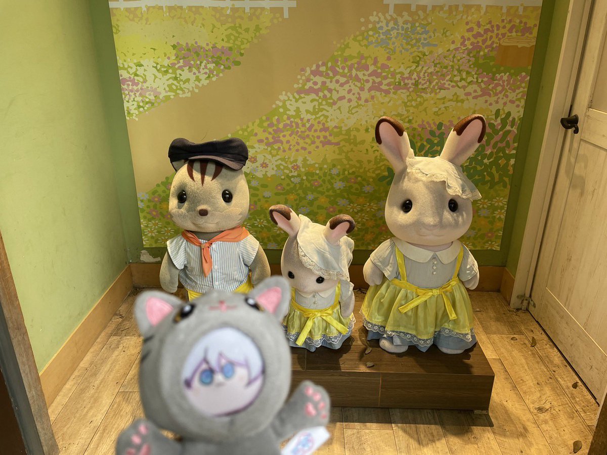 シルバニア🐰がメイン😇w
#にーねとお出かけ