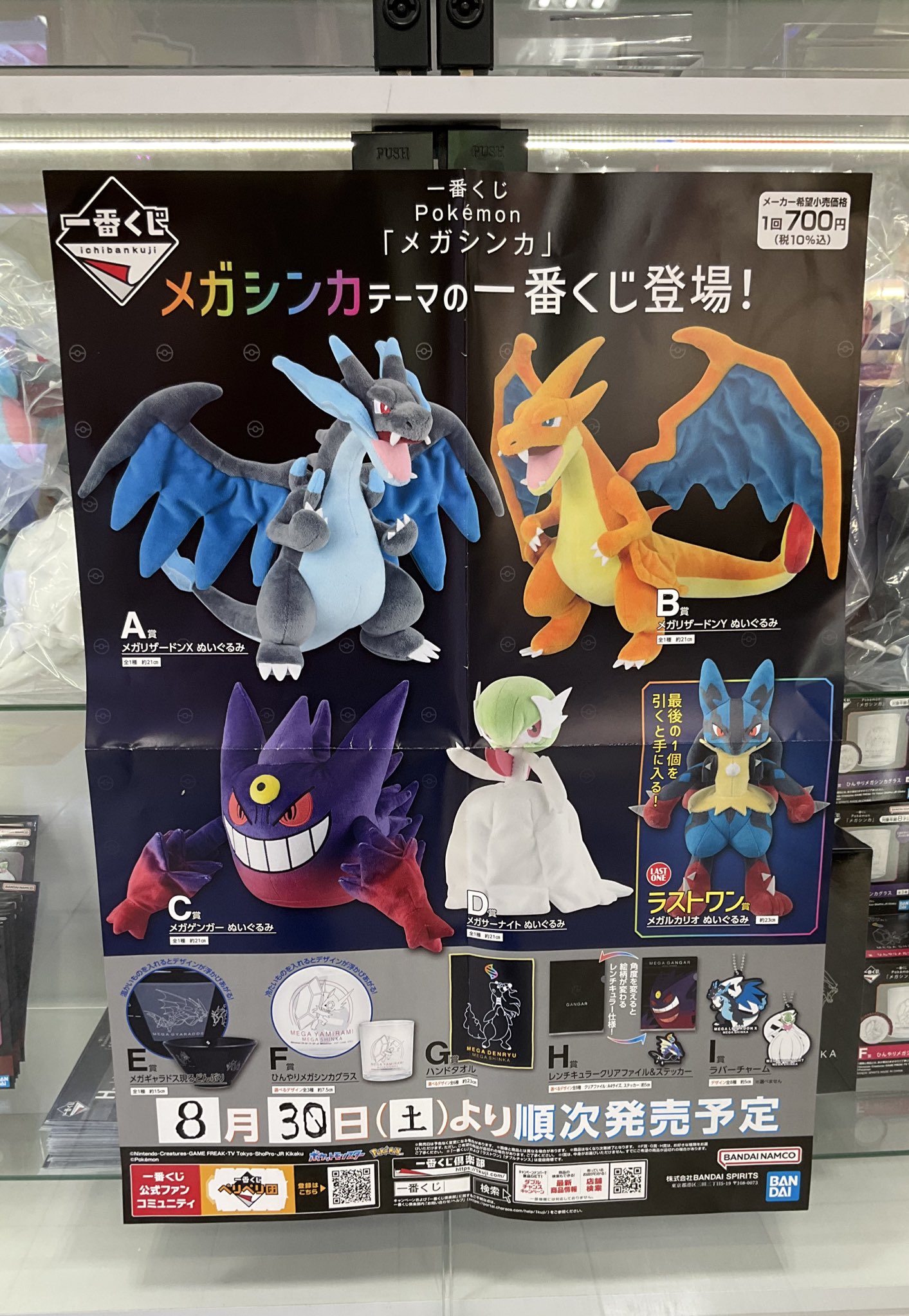 一番くじ ポケモン メガシンカ A賞 C賞 F賞 まとめ売り 一番くじ ポケモン メガシンカ A賞 C賞 F賞 まとめ売り