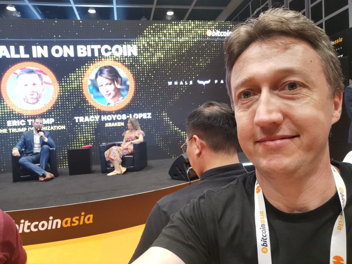 JP Technology ₿ (@jp_technology) on Twitter photo It's hard not to be bullish as <a href="/EricTrump/">Eric Trump</a> speaks so passionately about Bitcoin. He's way more down the rabbit hole than you'd expect any man in his position to be. It's hard not to be bullish as <a href="/EricTrump/">Eric Trump</a> speaks so passionately about Bitcoin. He's way more down the rabbit hole than you'd expect any man in his position to be.