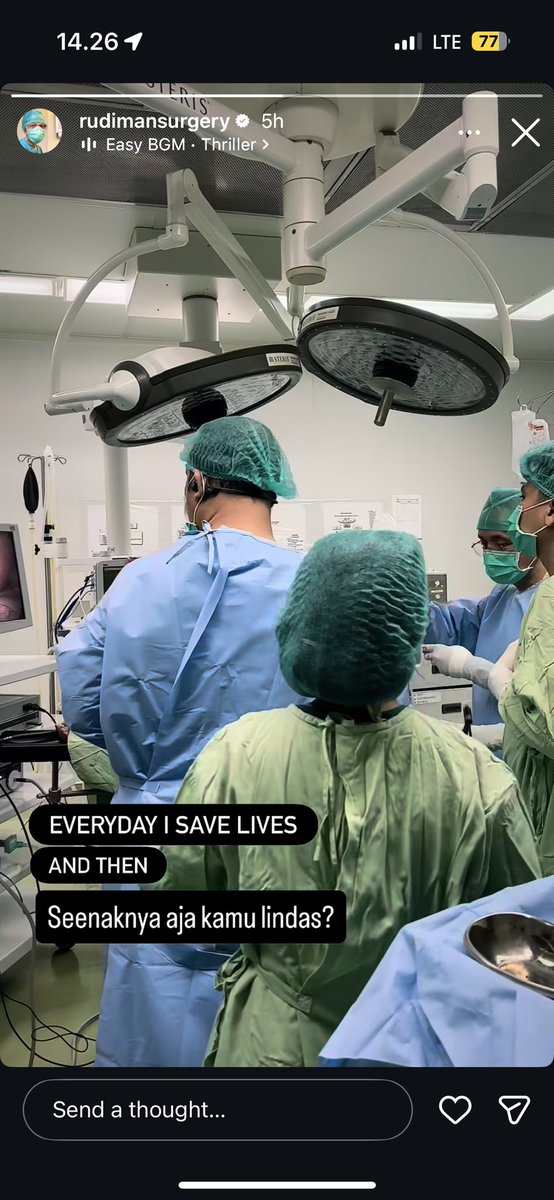 Prof digestif aja sampai bersuara gile sakit