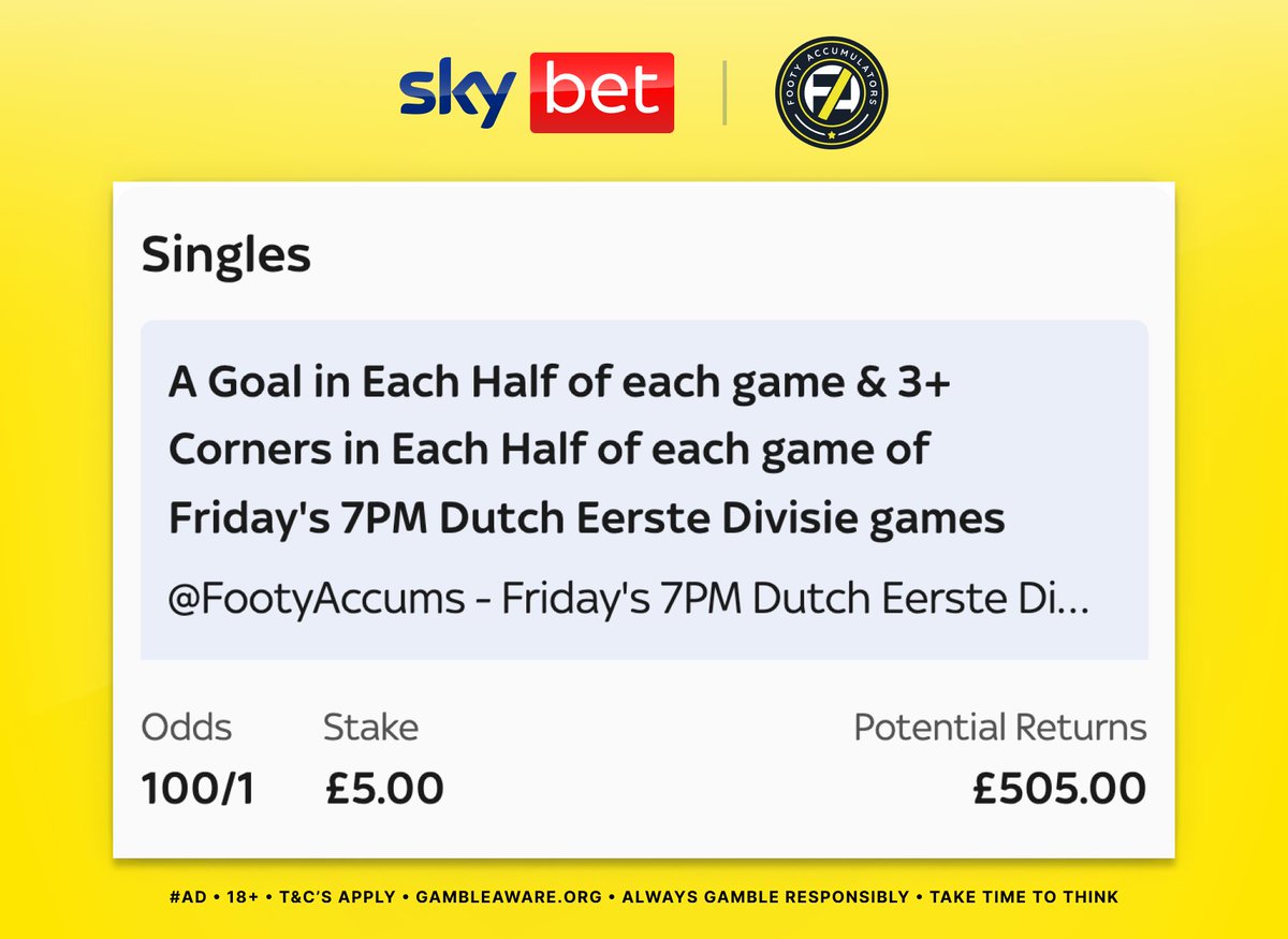 Footy Accumulators tweet media