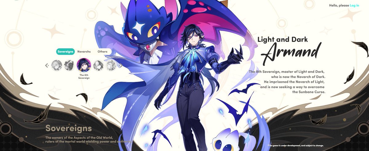 Hello Everyone ! This is an acc dedicated to #Armand from #HonkaiNexusAnima 

I'm so excited for the 8th Sovereign ... 🙏🙏

♡ + ↻ are appreciated ! 🩷🩷

(redid it because of typo oops)
#promotwt