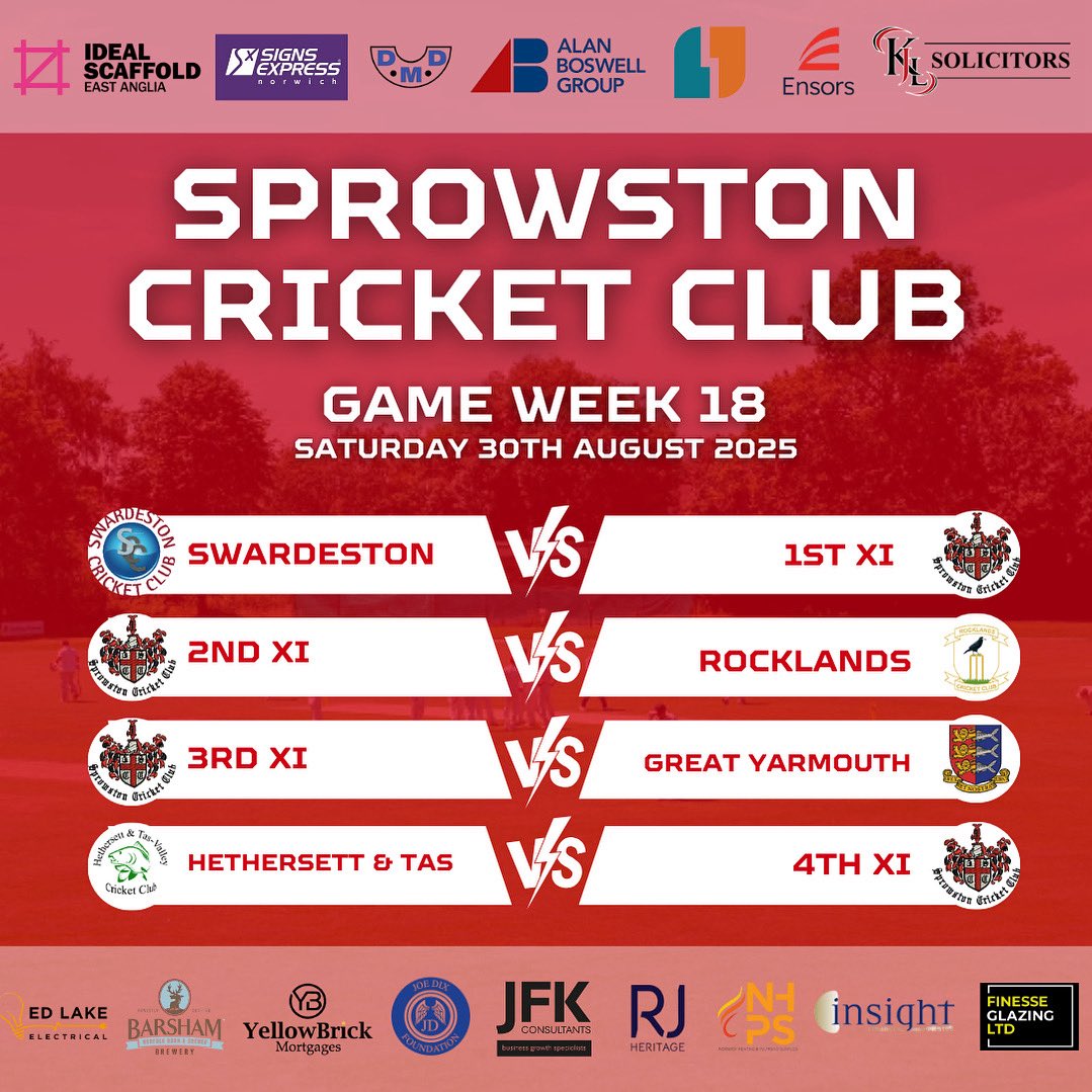 Sprowston CC tweet media