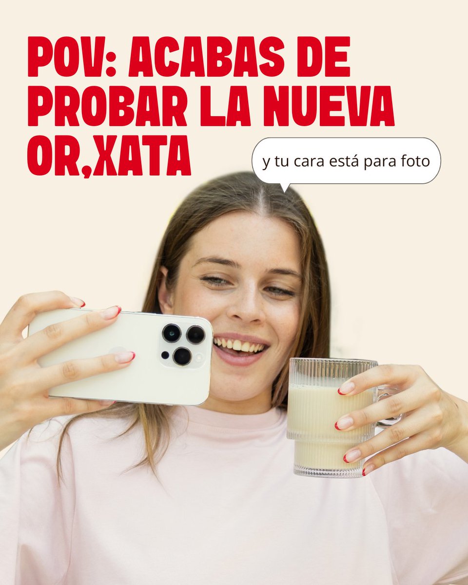 Porque la cara que se te queda cuando te cuentan que es sin azúcares ni edulcorantes añadidos… da para foto, meme y sticker. Tan rica y difícil de creer... 🥹

#OrxataSIN #FartonsPolo #Valencia