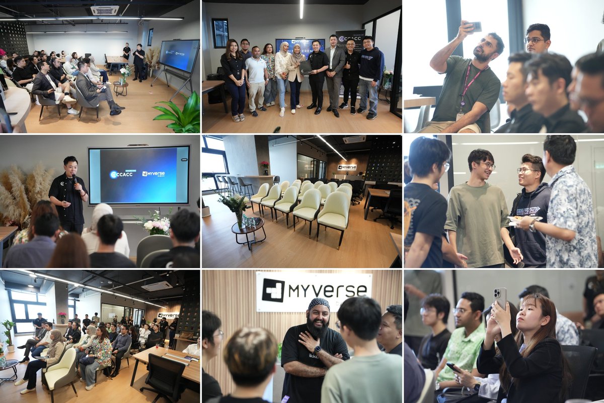 ccacc_hub's tweet image. 🚀 A defining milestone for CCACC – the launch of MYVerse Coworking Space.
We were honored to have Puan Sharizan, Acting Director of Strategy & Creative Tech, Digital Content Development Department, Industry & Ecosystem Division at MDEC, deliver the opening address, where she…