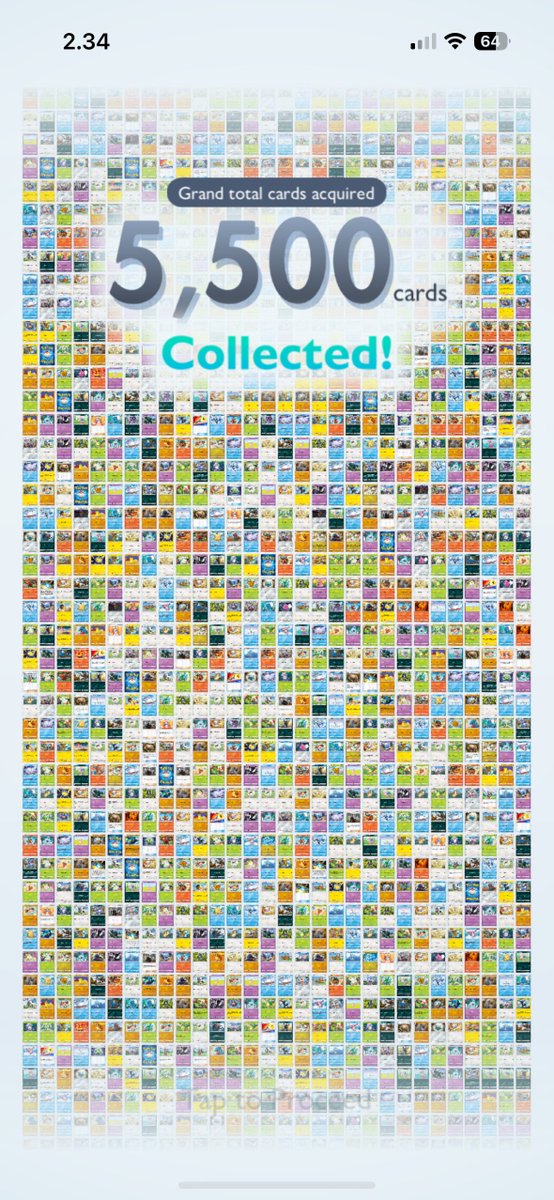 Bisalah 10k kartu awal tahun depan😁
#PokemonTCGPocket