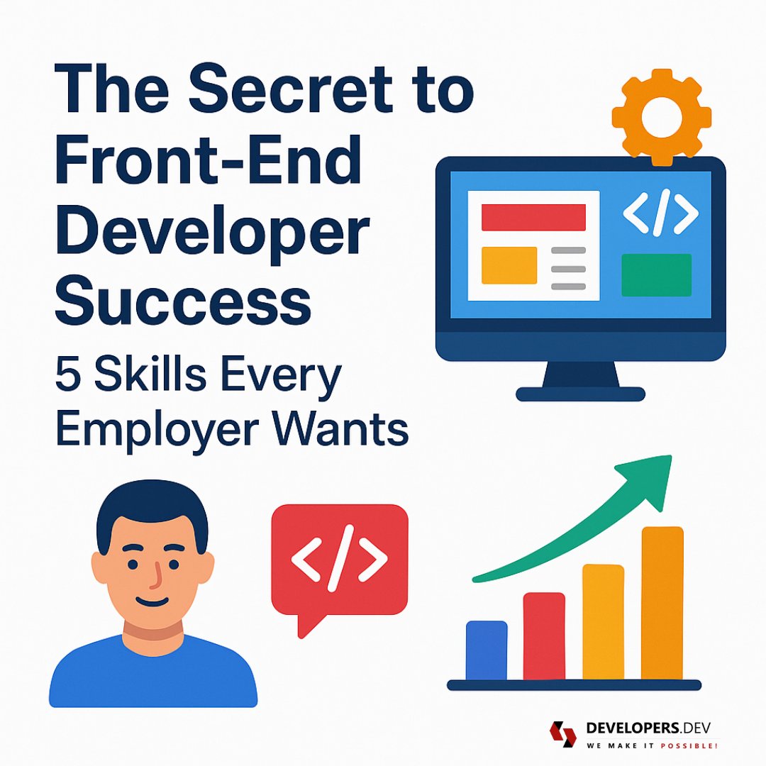 topdeveloperdev's tweet image. 😟 Struggling to land your first front-end role?

🎯 Master the fundamentals: HTML, CSS, JS, responsive design, debugging &amp;amp; cross-browser compatibility.

💡 Discover the 5 essential skills that set developers apart 👉

developers.dev/tech-talk/to-l…

#DevelopersDev