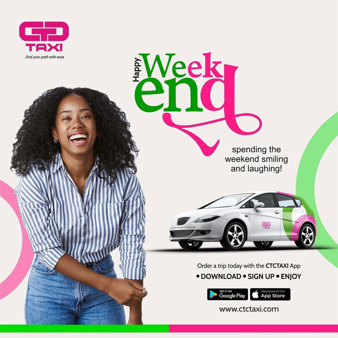 ctctaxiofficial's tweet photo. https://t.co/YgLsYVI2wa

Weekends are golden. The kind that remind you life isn’t just about work, it’s about living. CTC Taxi exists to power that freedom. From Friday chills to Sunday evening wind-downs, our rides are the bridge between where you are and where your joy waits. https://t.co/7LeXfSSscN