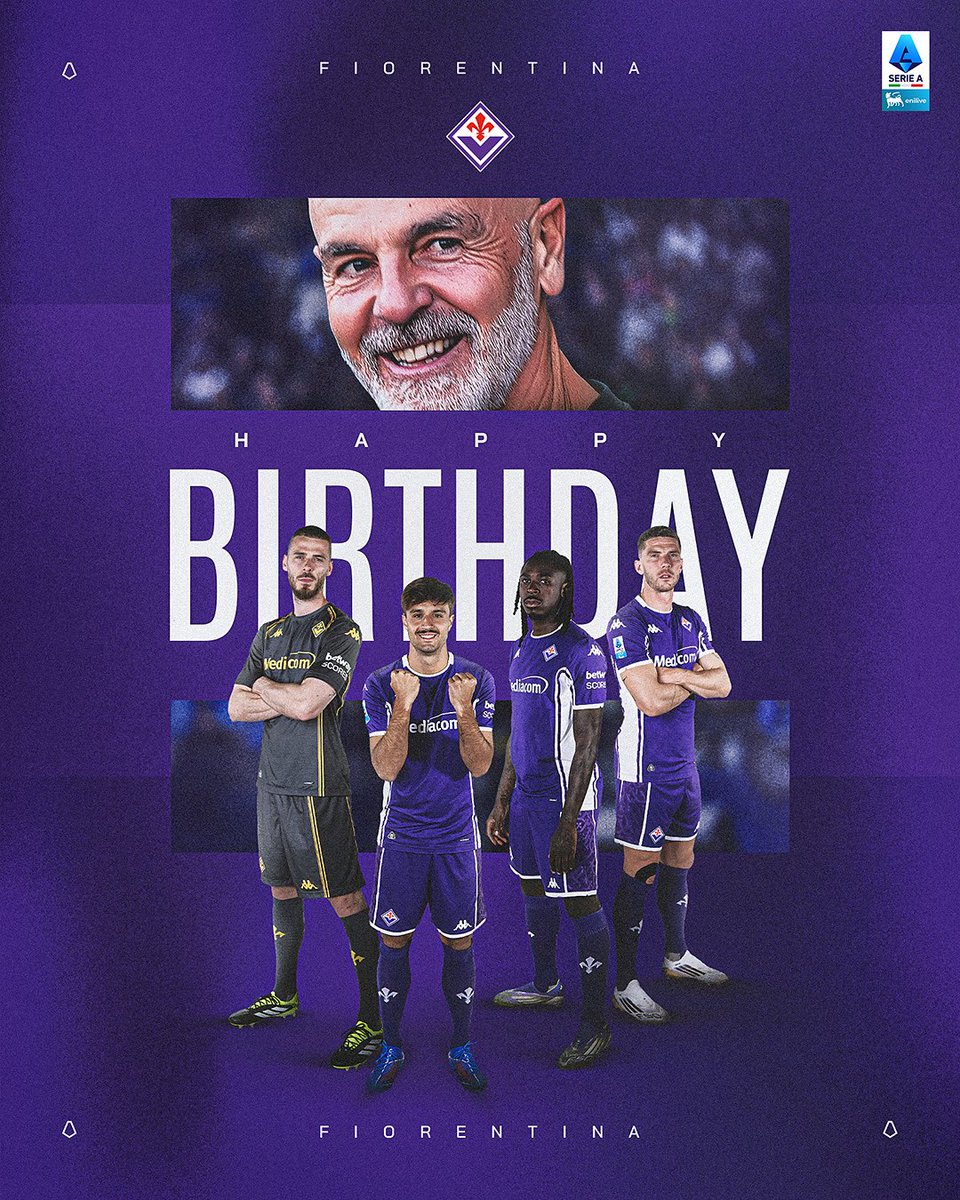 Buon compleanno <a href="/acffiorentina/">ACF Fiorentina</a> 🥳💜