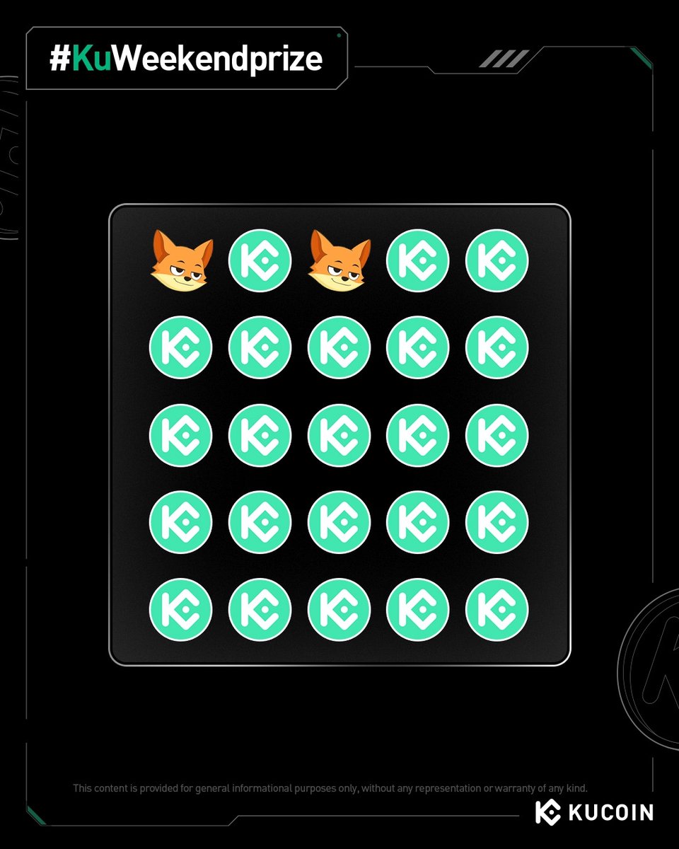 🚀 Level up your weekend! Time to crush it.
 Link every KCS in one shot. Stay stealthy and avoid KUKU 🦊

🎁 10 winners will each get 1 KCS!

How to join:
 1️⃣ Follow <a href="/kucoincom/">KuCoin</a> &amp; <a href="/BC_KuCoin/">BC Wong</a>
 2️⃣ ❤️ Like 🔁 Repost &amp; tag 3 friends
 3️⃣ 💬 Drop your answer in the comments

⏳ 48 hours