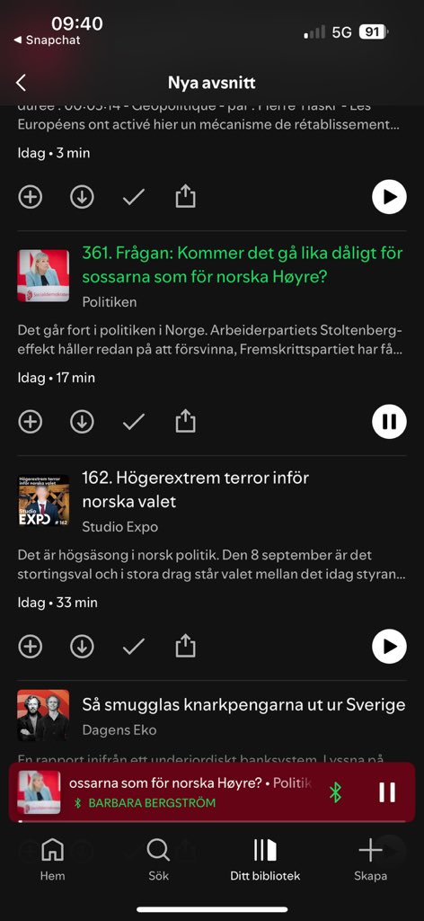 Har väntat på norsk rapportering!