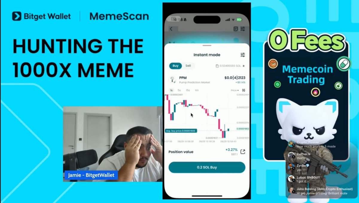 Ykatofan's tweet photo. @BitgetWallet That was a fun watch. #memescan is awesome and @elkaleh showed how it can work well and gave us the full spectrum of emotions 😂😂😂 #zerofees is great initiative. We have added download links to our website for our community to get the wallet https://t.co/YTZffO8XGf #LFG 🚀🚀 https://t.co/byOfSm6P0S