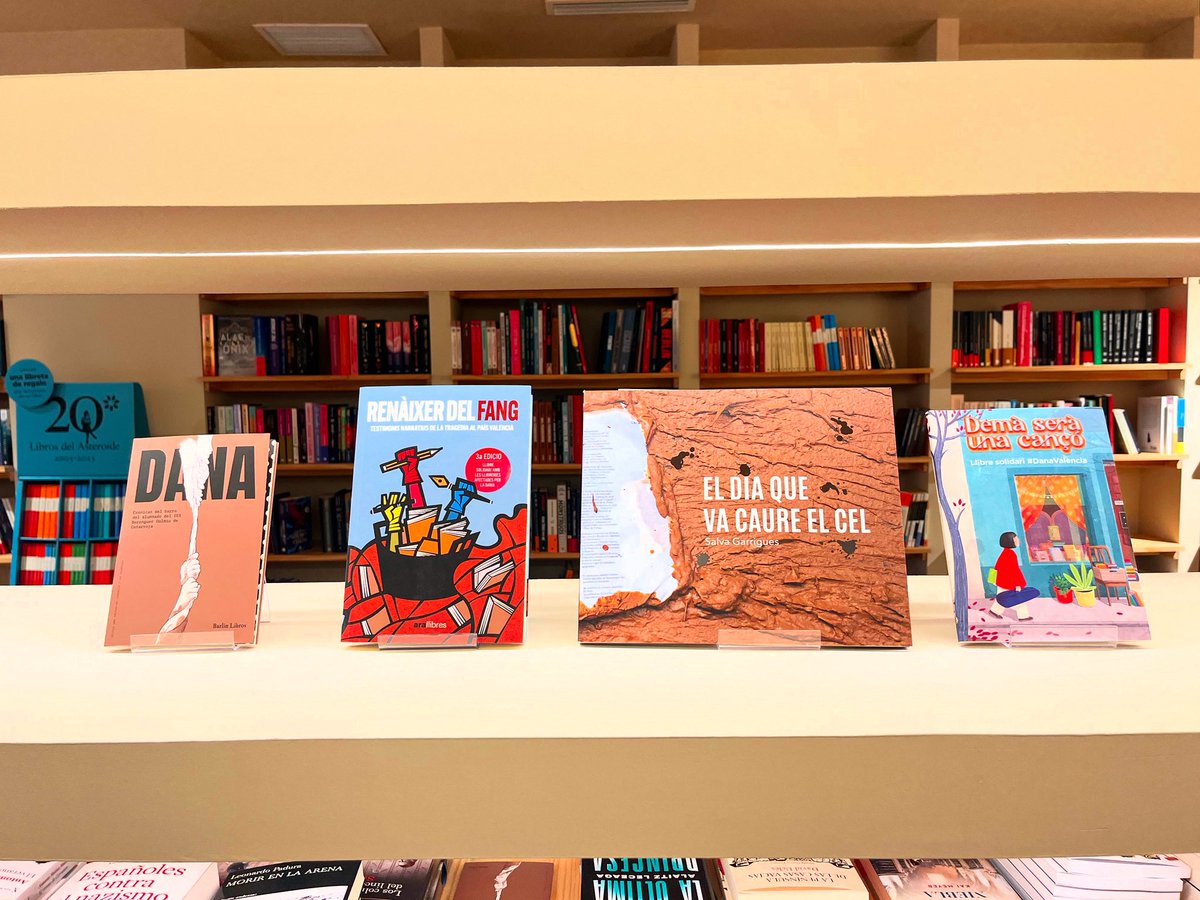 10 mesos.

Ni oblit, ni perdó.

Continuem endavant.

#somnisdepaper_llibreria #benetússer #dana