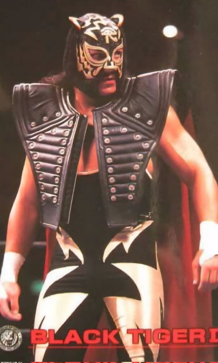 Kyle_Haley's tweet photo. @ForTheWinTCG Nah, that's Black Tigermask (Eddie G.) https://t.co/duvsw7ijPw