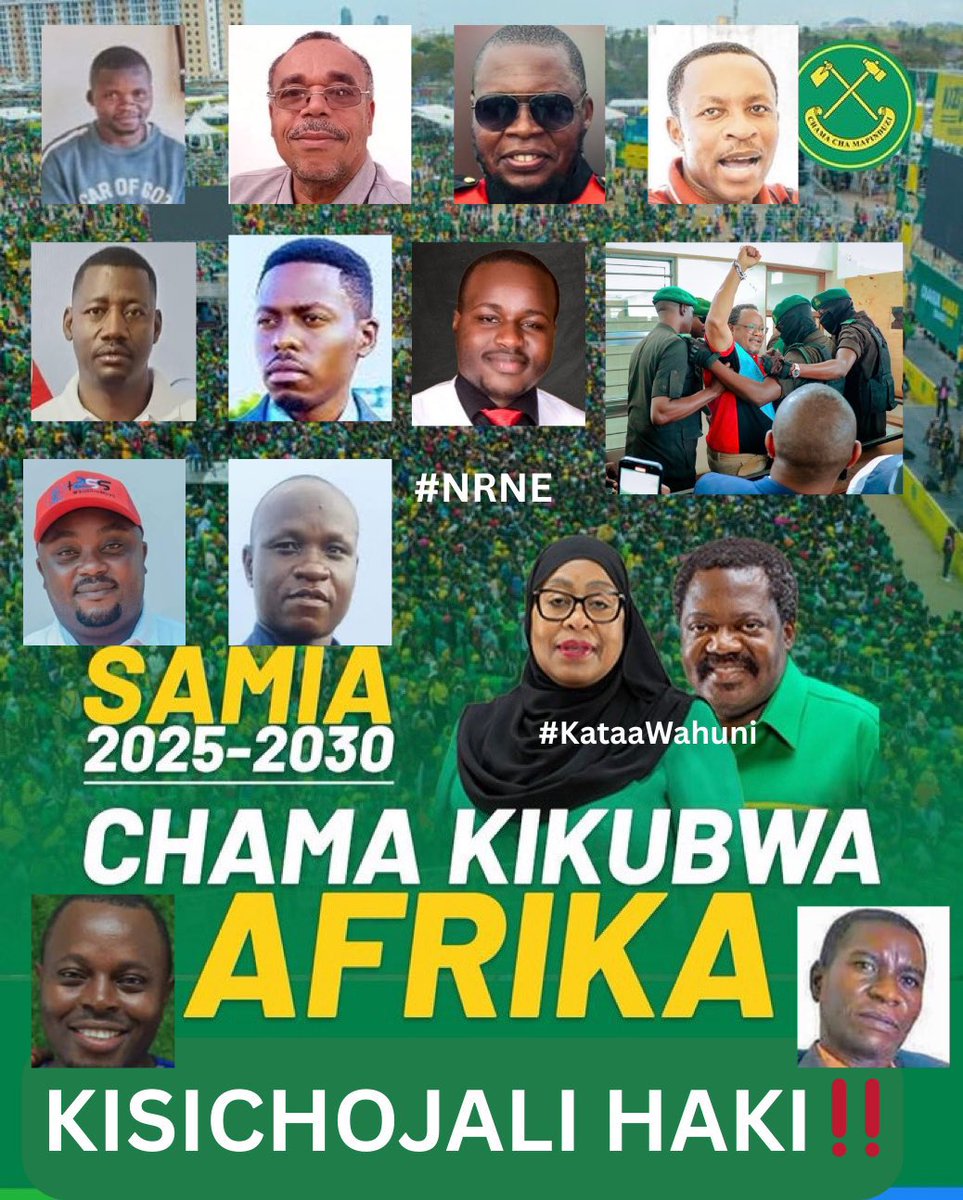Maria Sarungi Tsehai (@mariastsehai) on Twitter photo ‼️SHAMEFUL‼️
CCM boasts to be largest party in Africa but cannot manage a crowd without coercion! Business forced to close and civil servants ordered to attend rally and take students
Even power has been cut! Shameful! 🚮
Nyie <a href="/ccm_tanzania/">Chama Cha Mapinduzi</a> mnajinadi kama Chama kikubwa cha ‼️SHAMEFUL‼️
CCM boasts to be largest party in Africa but cannot manage a crowd without coercion! Business forced to close and civil servants ordered to attend rally and take students
Even power has been cut! Shameful! 🚮
Nyie <a href="/ccm_tanzania/">Chama Cha Mapinduzi</a> mnajinadi kama Chama kikubwa cha