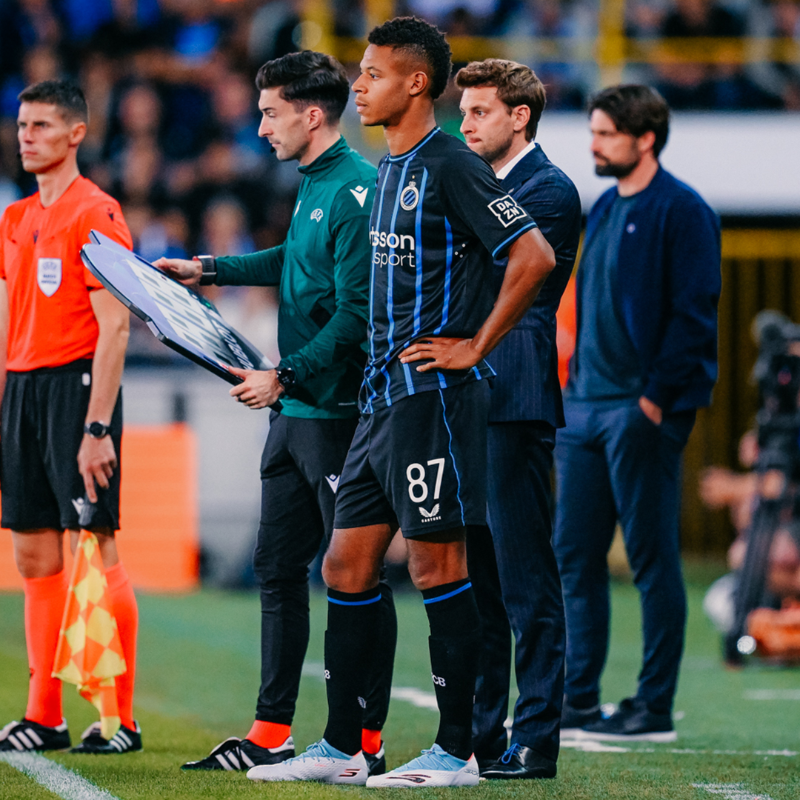 ClubBrugge's tweet photo. Dream 𝐛𝐢𝐠. 💭✨
Keep going, Kaye! 👣