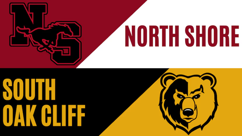 Texas UIL Sports (@texasuilsportss) on Twitter photo π¨ Game Week π¨
π North Shore vs. South Oak Cliff
π Friday, 29
β° @ 7:30p.
πΊ bit.ly/ZU2Kf43
<a href="/SOCGoldenBearFB/">SOC Football</a> <a href="/SOCFootball1/">Coach Todd</a> <a href="/coach_traylor/">Coach Traylor</a> <a href="/CoachLinley60/">Coach Linley</a> <a href="/KordaeM/">KordaΓ© Houston π€Ί.</a> <a href="/SOC_barstool/">BarstoolSOC</a> <a href="/CoachIngram52/">Coach Ingram</a> <a href="/Delvin_cook2026/">Delvin Cook Jr</a> <a href="/CoachWarden/">Kyle Ward</a> <a href="/NSSH_Mustangs/">North Shore Sr. High</a> <a href="/NSNationFB/">The Nation of NS</a> <a href="/XavierWaters_/">Xavier βX-Rayβ Waters</a> π¨ Game Week π¨
π North Shore vs. South Oak Cliff
π Friday, 29
β° @ 7:30p.
πΊ bit.ly/ZU2Kf43
<a href="/SOCGoldenBearFB/">SOC Football</a> <a href="/SOCFootball1/">Coach Todd</a> <a href="/coach_traylor/">Coach Traylor</a> <a href="/CoachLinley60/">Coach Linley</a> <a href="/KordaeM/">KordaΓ© Houston π€Ί.</a> <a href="/SOC_barstool/">BarstoolSOC</a> <a href="/CoachIngram52/">Coach Ingram</a> <a href="/Delvin_cook2026/">Delvin Cook Jr</a> <a href="/CoachWarden/">Kyle Ward</a> <a href="/NSSH_Mustangs/">North Shore Sr. High</a> <a href="/NSNationFB/">The Nation of NS</a> <a href="/XavierWaters_/">Xavier βX-Rayβ Waters</a>