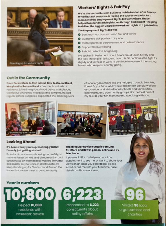 Marc Francis (@cllrmarcfrancis) on Twitter photo Just got my copy of <a href="/Uma_Kumaran/">Uma Kumaran MP</a>'s report on her first 12 months as our MP for Stratford & Bow. Lots of strong contributions in Parliament on key national + international policy issues and thousands of individual constituents helped already. Look out for your copy! Just got my copy of <a href="/Uma_Kumaran/">Uma Kumaran MP</a>'s report on her first 12 months as our MP for Stratford & Bow. Lots of strong contributions in Parliament on key national + international policy issues and thousands of individual constituents helped already. Look out for your copy!