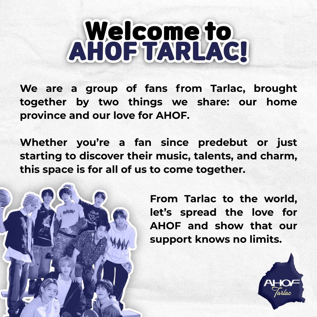 AHOF Tarlac (@ahoftarlac) on Twitter photo Welcome to AHOF Tarlac!
#AHOF #아홉
#STEVEN #스티븐
#SEOJEONGWOO #서정우
#CHAWOONGKI #차웅기
#ZHANGSHUAIBO #장슈아이보
#PARKHAN #박한
#JL #제이엘
#JUWON #박주운
#CHIHEN #즈언
#DAISUKE #다이스키
#AHOFTarlac Welcome to AHOF Tarlac!
#AHOF #아홉
#STEVEN #스티븐
#SEOJEONGWOO #서정우
#CHAWOONGKI #차웅기
#ZHANGSHUAIBO #장슈아이보
#PARKHAN #박한
#JL #제이엘
#JUWON #박주운
#CHIHEN #즈언
#DAISUKE #다이스키
#AHOFTarlac