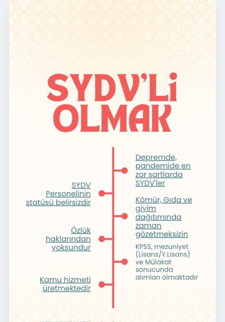 #SYDVBugünGrevde