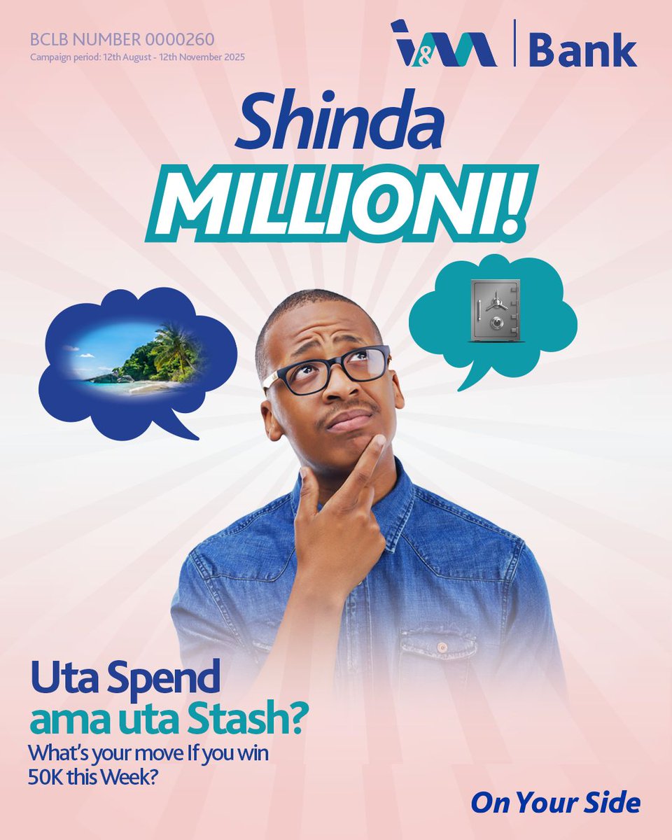 I&amp;M Bank makes saving rewarding through a campaign that turns deposits into exciting prizes. DepositMore WinBig #BebaMillionNaIMBank