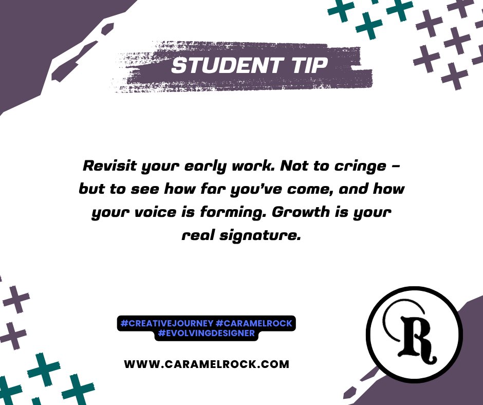 caramelrock's tweet image. 🎓 Student Tips at Caramel Rock
We don’t just teach fashion — we support your whole journey. From creative skills to confidence, our tips guide and inspire every step.

💡 Learning isn’t just technique — it’s mindset, voice &amp;amp; vision.

#CaramelRock #StudentTips #FashionEducation
